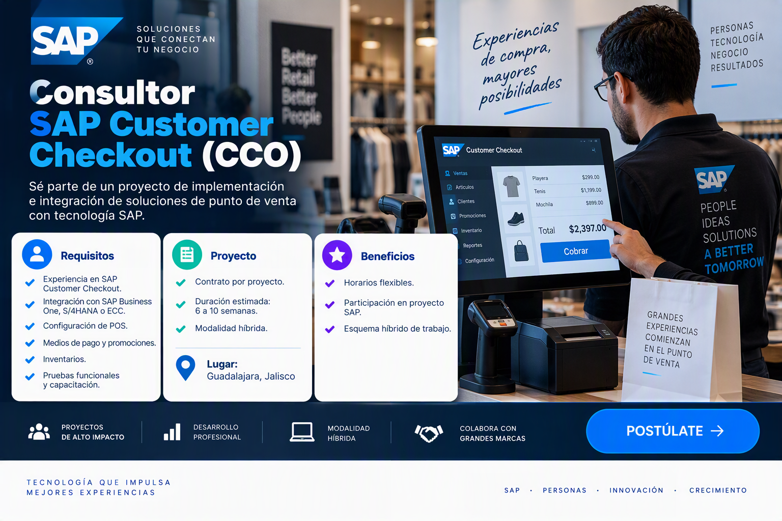 Consultor SAP Customer Checkout